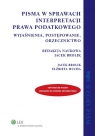 Pisma w sprawach interpretacji prawa podatkowego Wyjaśnienia, Brolik Jacek, Mucha Elżbieta