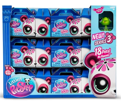 Littlest Pet Shop Zwierzątko niespodzianka seria 3 LPS00503 1szt.mix