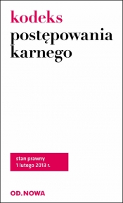Kodeks postępowania karnego - <br />