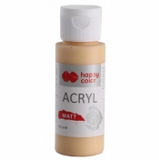 Farba akrylowa MATT - brzoskwiniowy ptyś 60 ml (0060-143)