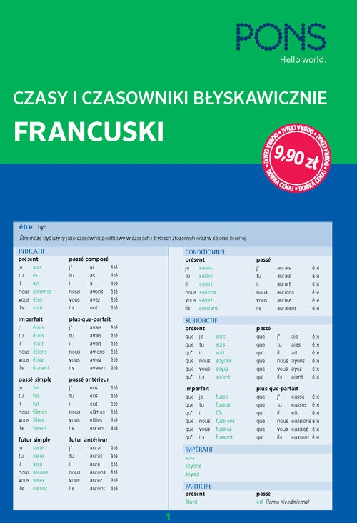 Czasy i czasowniki błyskawicznie MINI francuskie