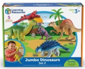 Duże Figurki. Dinozaury. Zestaw 2, 5 szt.