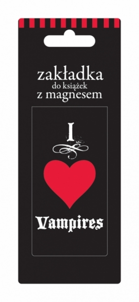 Zakładka magnetyczna ZK029 "I love Vampires"