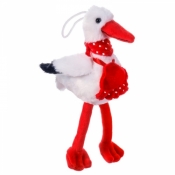 BEPPE Bocian w farruszku 20 cm (12915)