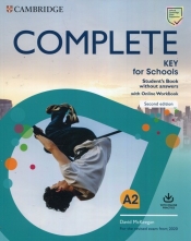 Complete Key for Schools Student's Book without answers with Online Workbook - David McKeegan