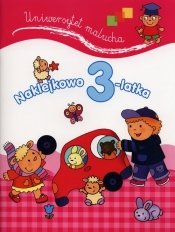 Naklejkowo 3-latka. Uniwersytet malucha - Elżbieta Lekan