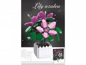 Klocki kwiaty - Lilia, Azalia 698el