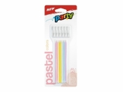 Świeczki do tortu pastel 12,5cm 12szt