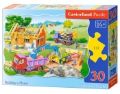 Puzzle konturowe Building a House 30 (03372)
