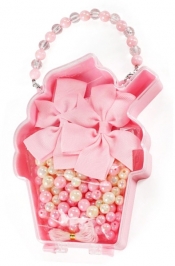 Koraliki z ozdobnymi kokardkami