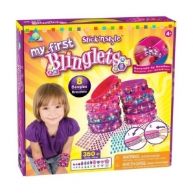Zestaw kreatywny - moje pierwsze bransoletki