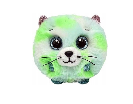 Squishy Beanies - Evie - zielony kot, 10cm
