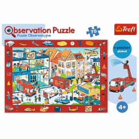 Puzzle Obserwacyjne 70: Odwiedzamy remizę strażacką (15537)
