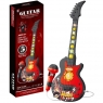 Gitara elektryczna z mikrofonem dźwięk
