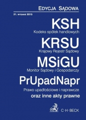 Kodeks spółek handlowych Krajowy Rejestr Sądowy Monitor Sądowy i gospodarczy Prawo upadłościowe i naprawcze - <br />
