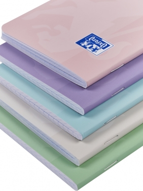 Zeszyt Oxford Touch Pastel A6/48k kratka, 1 szt