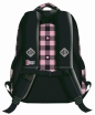 Plecak 3 komorowy 15" - Pink Checkered
