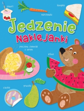 Jedzenie. Naklejanki - Liza Lewis