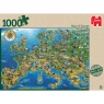 Puzzle 1000: Mapa Europy (18337)