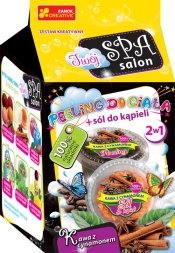 Peeling do ciała sól do kąpieli Kawa z cynamonem