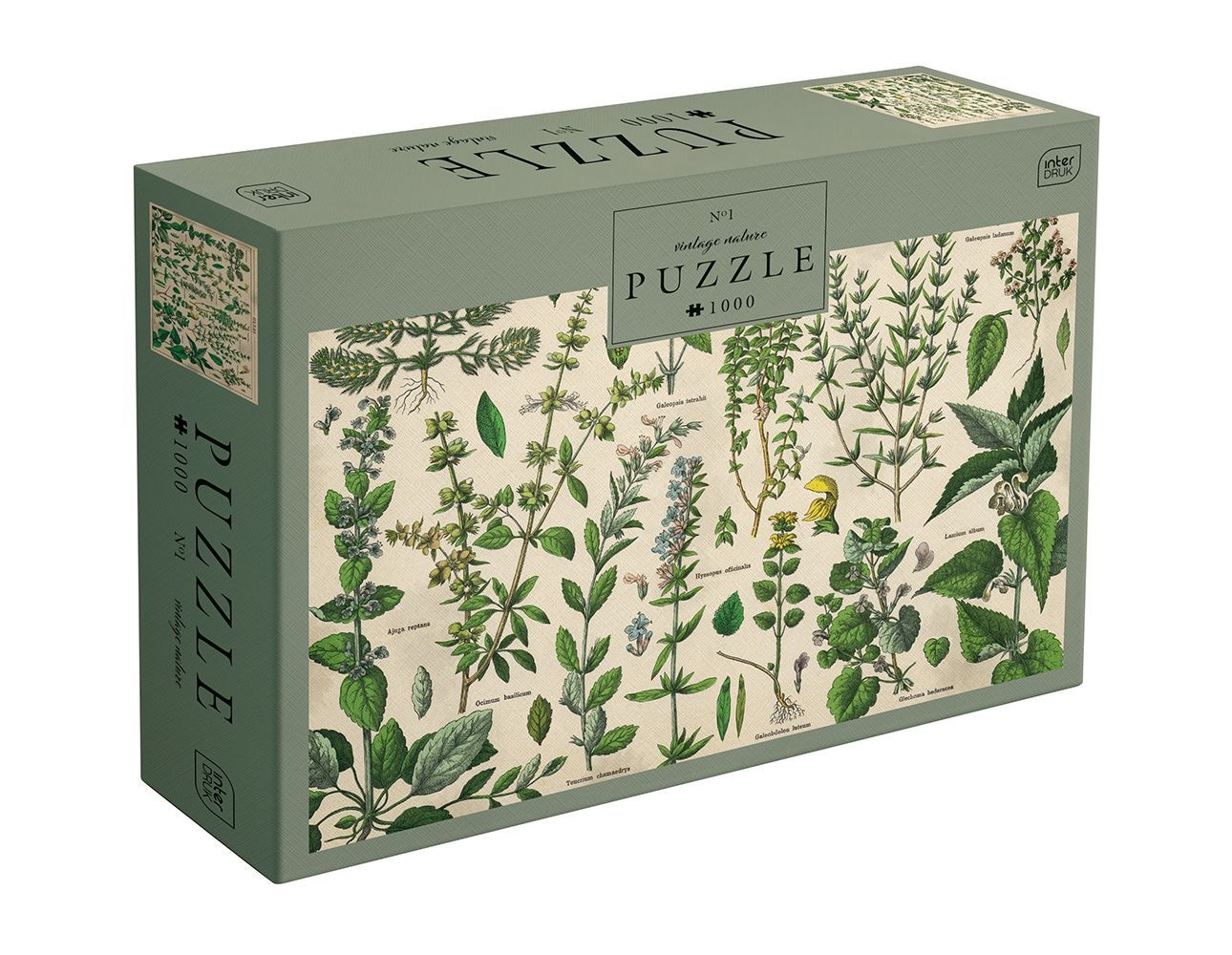 Puzzle 1000: Vintage Nature 1 - Herbs