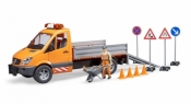 Sprinter komunalny z figurka kierowcy MB (BR-02537)