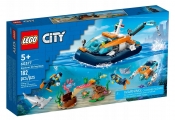 Lego CITY 60377, Łódź do nurkowania badacza