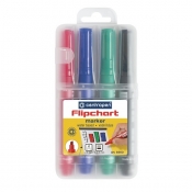 Markery Centropen Flipchart 8550, 4 kolory (0000289)