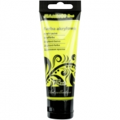 Farba akrylowa 75ml - fluo żółty (417927)