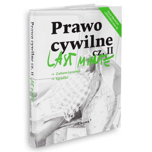 Last Minute Prawo Cywilne Część II 2021