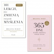 Pakiet: 101 lekcji, które zmienią twój sposób myślenia + 365 dni, które zmienią Twoje życie - Brianna Wiest