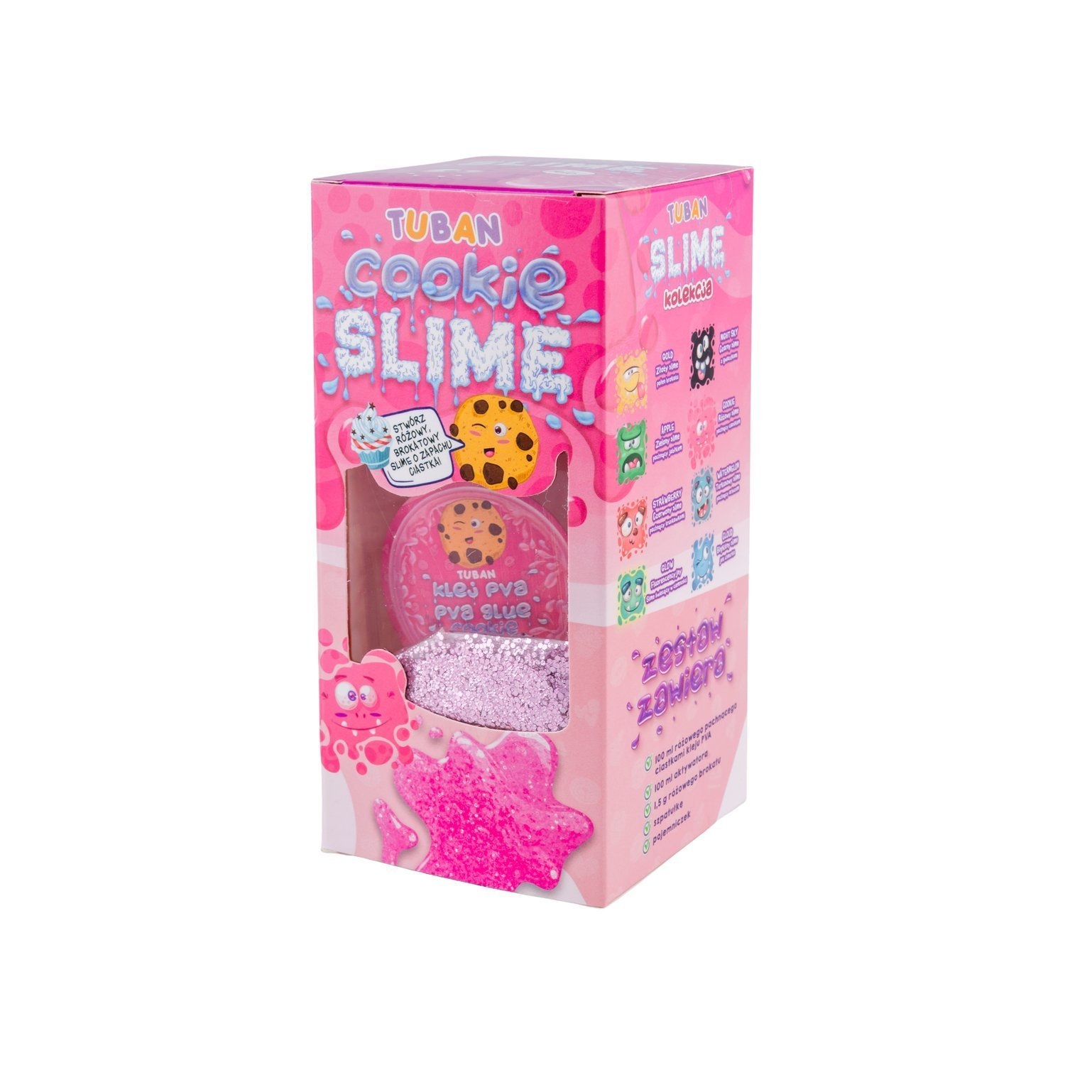 Tuban Slime, zestaw DIY super slime - Ciastko (3137)
