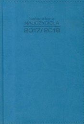 Kalendarz Nauczyciela 2017/2018 Turkus nubuk