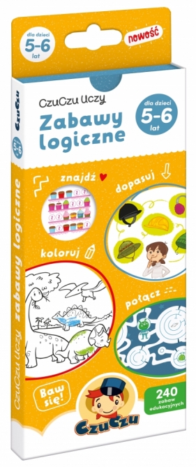 CzuCzu Uczy - Zabawy logiczne dla dzieci od 5-6 lat