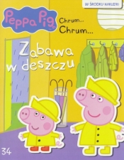 Świnka Peppa Chrum Chrum nr 34 Zabawa w deszczu - <br />