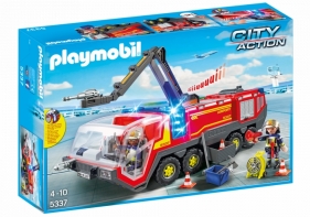 Playmobil City Action: Pojazd strażacki na lotnisku ze światłem (5337)