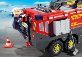 Playmobil City Action: Pojazd strażacki na lotnisku ze światłem (5337)