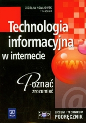 Technologia informacyjna w internecie Podręcznik - Nowakowski Zdzisław