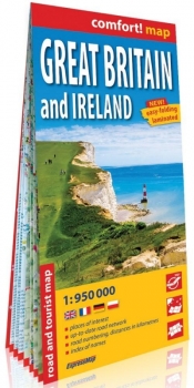 Comfort! map Wielka Brytania i Irlandia 1:950 000 - Opracowanie zbiorowe