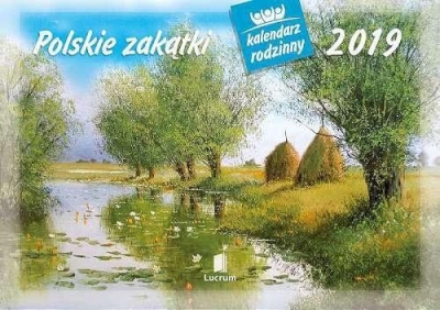 Kalendarz 2019 Rodzinny Polskie zakątki WL7