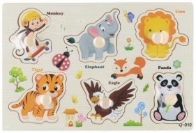 Układanka drewniana Zwierzęta