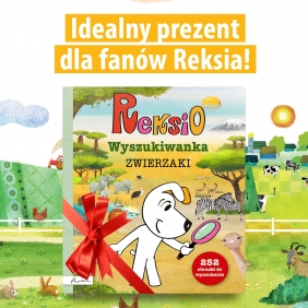 Reksio wyszukiwanka. Zwierzaki - Maria Szarf
