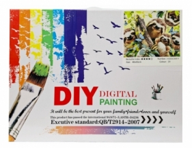 Malowanie po numerach Leniwce