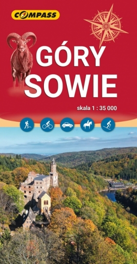 Góry Sowie. Mapa turystyczna w skali 1: 35 000 - Opracowanie zbiorowe
