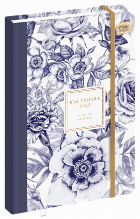 Kalendarz książkowy 2023 Flowers (A6 192 Mat+UV)