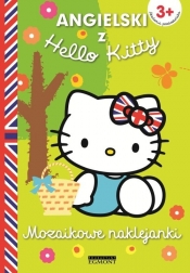 ANGIELSKI Z HELLO KITTY MOZAIKOWE NAKLEJANKI ZIELONE - Opracowanie zbiorowe