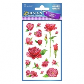 Naklejki kreatywne Z Design - Kwiaty, róże (54337)