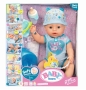 Baby Born: Lalka interaktywna Soft Touch - chłopiec (824375)