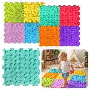 <img src='https://webimage.pl/pics/375/6/d5905991096375.jpg' style='height:440px' /> Ścieżka sensoryczna puzzle kafelki różne struktury