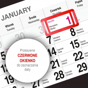 Kalendarz 2026 Trójdzielny - Kawa